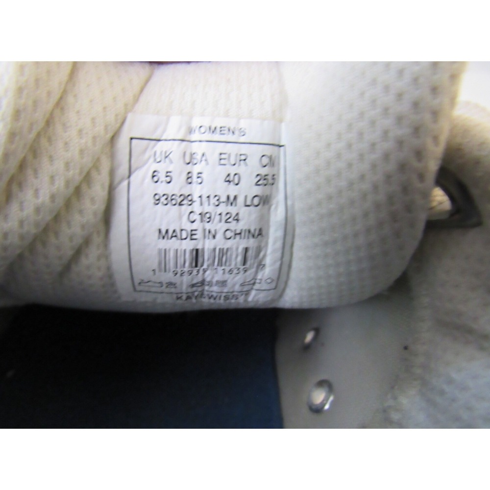 K-Swiss Youth White/Red/Black Leather Sneakers 93615 199-M Low Size-8.5 US - Picture 12 of 12